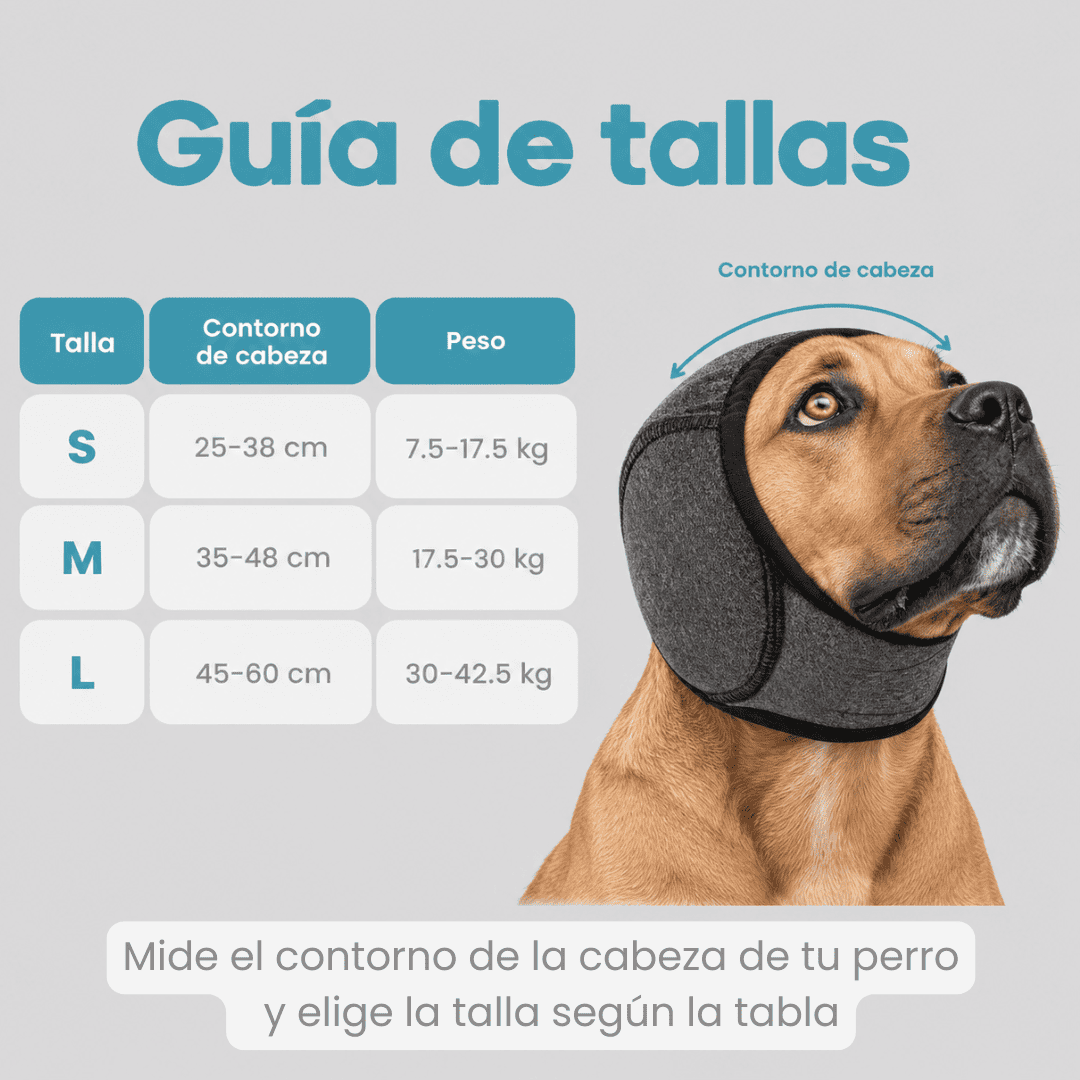 Orejeras Anti-Estrés para Perros